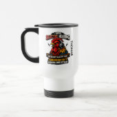 Selective Hearing Cat Mug | Funny Rooster トラベルマグ (左)