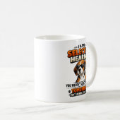 Selective Hearing dog Mug | Funny Coworker コーヒーマグカップ (正面右)