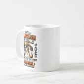 Selective Hearing dog Mug | Funny Coworker コーヒーマグカップ (正面左)