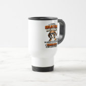 Selective Hearing dog Mug | Funny Coworker トラベルマグ (正面右)