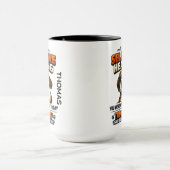 Selective Hearing dog Mug | Funny Coworker マグカップ (中央)