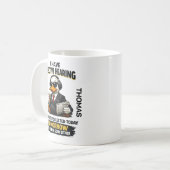 Selective Hearing duck Mug | Funny Coworker コーヒーマグカップ (正面左)