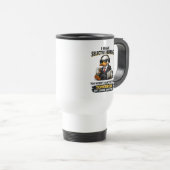 Selective Hearing duck Mug | Funny Coworker トラベルマグ (正面右)