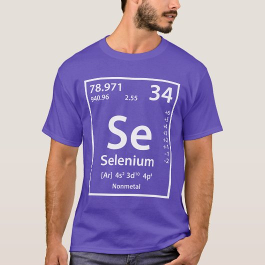 Selenium要素（白） Tシャツ (正面)