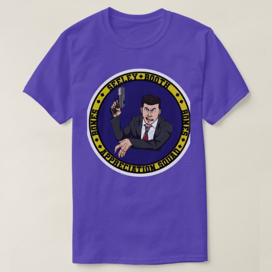 Seley Booth鑑賞班2 Tシャツ (デザイン正面)