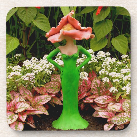 SELF – 十分な庭園 – アートコースター コースター (正面)