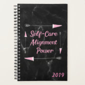 Self 気に Alignment Power Self 救済 Mantra プランナー手帳 (正面)