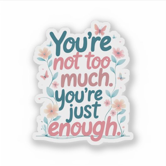 Self-Acceptance  シール (正面)