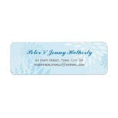 SELF-ADDRESSED LABELS :: モダン dahlia 4 L ラベル (正面)