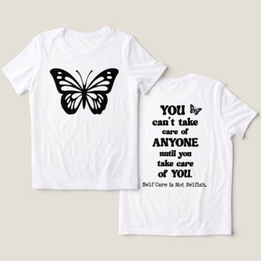 Self Care トライブレンドＴシャツ (デザイン正面&裏面)
