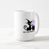 Self-Care One Sip at a Time コーヒーマグカップ (正面右)