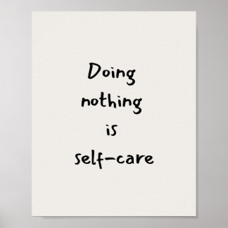 Self-care quote ポスター