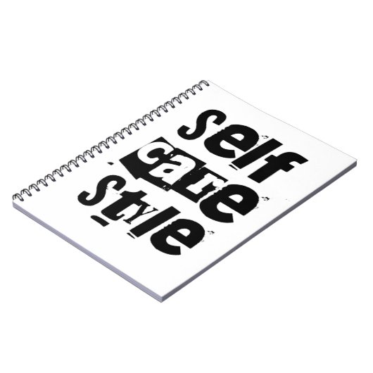 self care style ノートブック (左側)