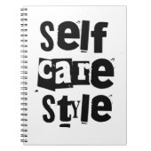 self care style ノートブック (正面)