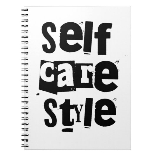 self care style ノートブック (正面)
