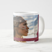 "Self-Control Is YOUR SuperPower" ジャンボコーヒーマグカップ (正面右)