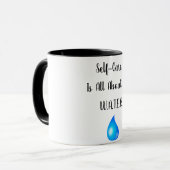 Self-Crae Is All About the W.AT.E.R. Mug マグカップ (正面左)