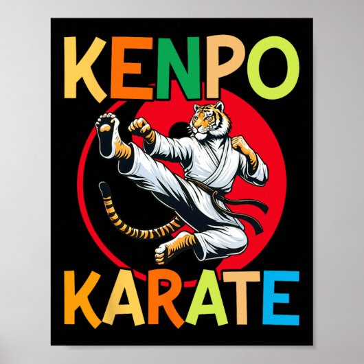 Self Defense Kenpo Karate Martial Arts  ポスター (正面)