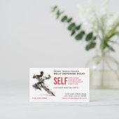 Self Defense School 名刺 (スタンド正面)
