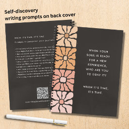 Self Discovery Journaling Prompt Bohoフローラ ノートブック