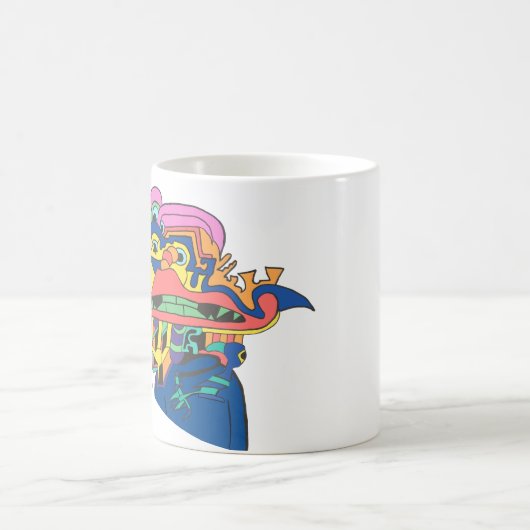 Self Esteem Under Construction コーヒーマグカップ (中央)