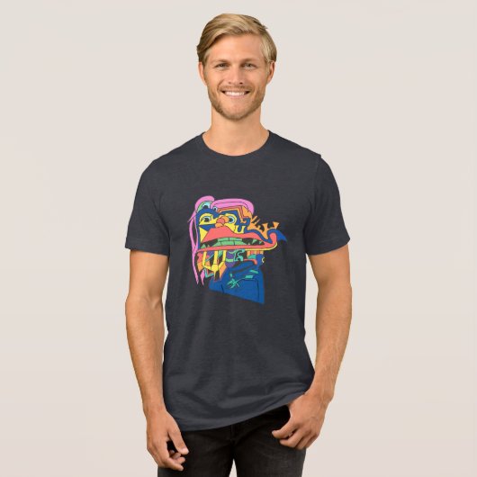 Self Esteem Under Construction トライブレンドＴシャツ (正面全面)