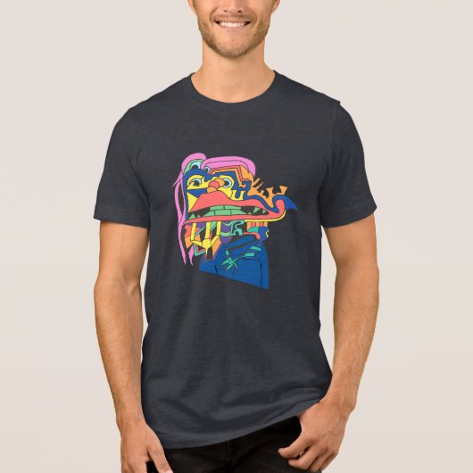 Self Esteem Under Construction トライブレンドＴシャツ (正面)