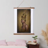 Self-Facing 吊り下げ型タペストリー (寝室)