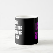 … SELF-FLAGELLATINGの…十字の背部 コーヒーマグカップ (中央)