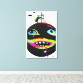 Self-Generated Stress Monsters キャンバスプリント (インサイチュ (ウッドフロア))