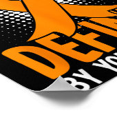 Self Harm Awareness Motivational Sitive Mindfulnes ポスター (角)