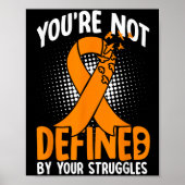 Self Harm Awareness Motivational Sitive Mindfulnes ポスター (正面)