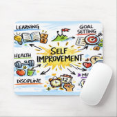Self-Improvement Mousepad マウスパッド (マウス)
