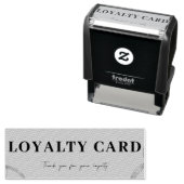 Self Inking Rubber Stamp セルフインキングスタンプ (インサイチュ)
