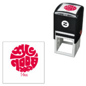 Self Inking Rubber Stamp red セルフインキングスタンプ (インサイチュ)
