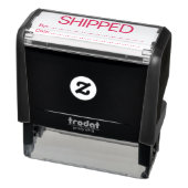 Self Inking Shipped By Date Office Stamp セルフインキングスタンプ (商品)