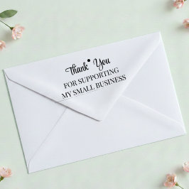 Self Inking Thank You Small Business Rubber Stamp セルフインキングスタンプ