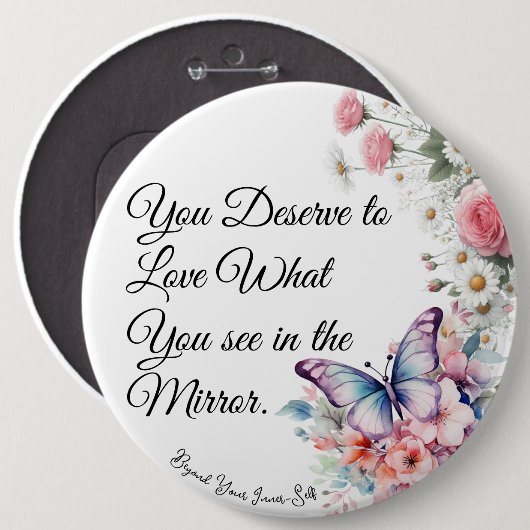 Self Joy  缶バッジ (正面&裏面)