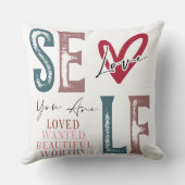 Self Love Affirmation クッション (裏面)