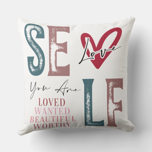 Self Love Affirmation クッション (裏面)