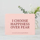 Self-Love Card, Custom Gift, Inspirational Message シーズンカード (スタンド正面)