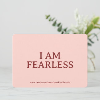 Self-Love Card, Inspirational & Fearless Card シーズンカード