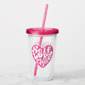 Self Love Club アクリルタンブラー (裏面)