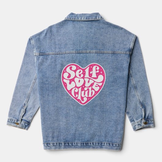 Self Love Club デニムジャケット (裏面)