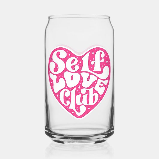 Self Love Club Can Glass ガラス缶 (正面)