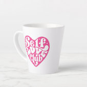 Self Love Club Latte Mug カフェラテマグ (左アングル)