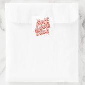 Self Love Club Retro スクエアシール (バッグ)