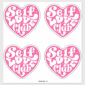 Self Love Club Sticker シール (シート)