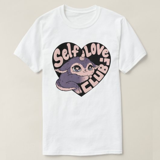 Self Love Club Tシャツ (デザイン正面)