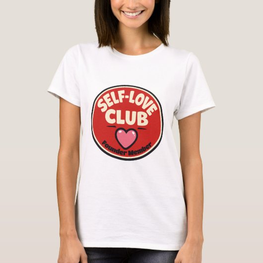 Self Love Club Valentine's  Tシャツ (正面)